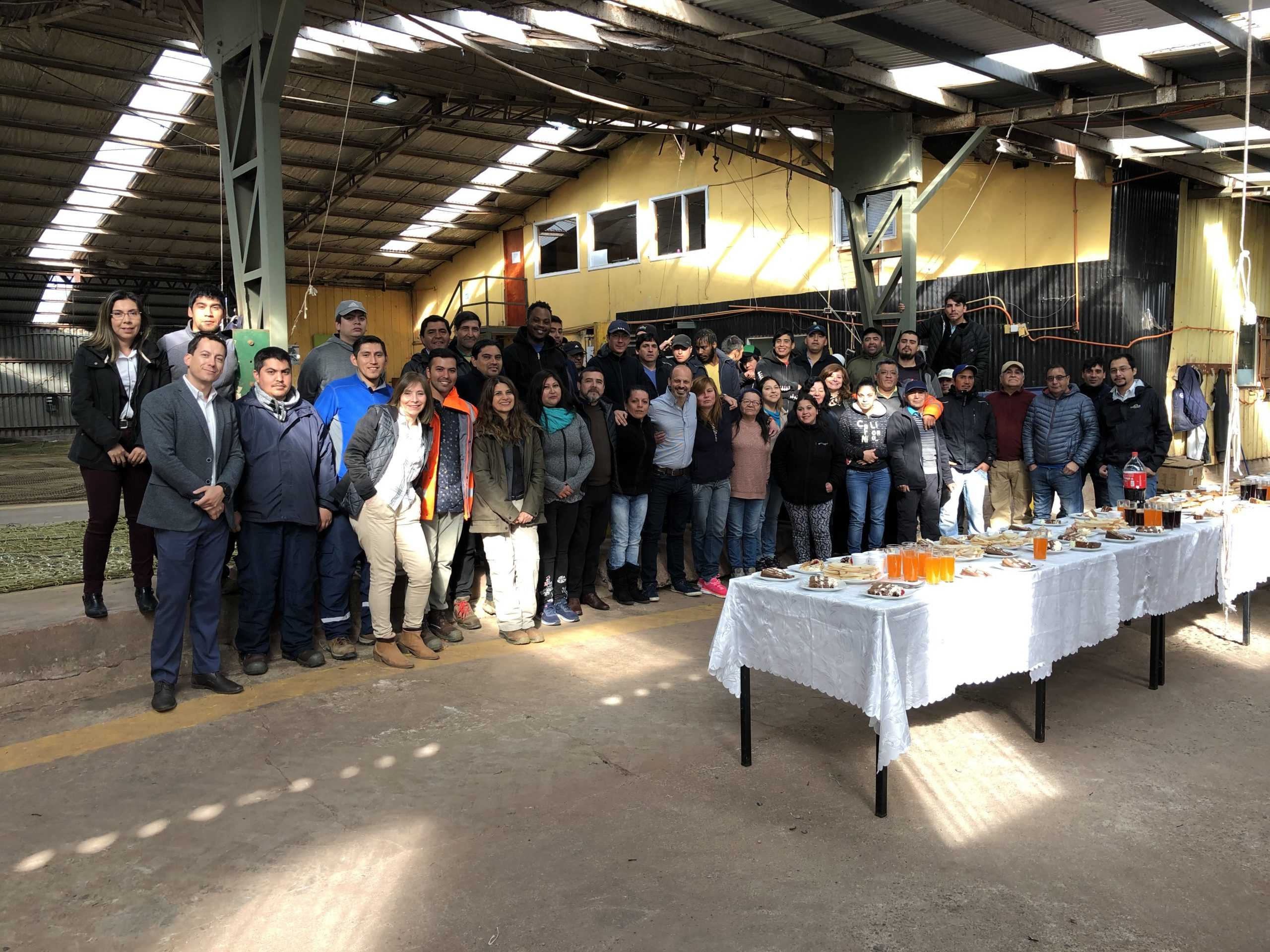 Comienza a operar un nuevo taller de redes salmonicultoras en Aysén