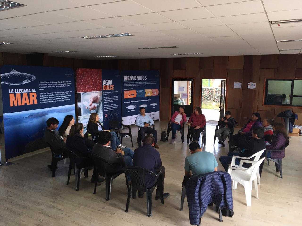 Iniciativa Social del Salmón realizó primera «Casa Abierta» en la comuna de Guaitecas
