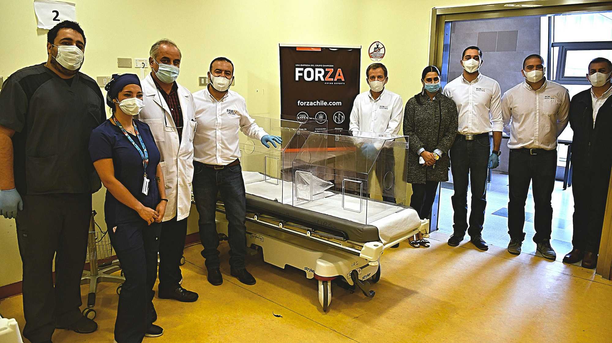 Forza Chile concreta donación de cámaras de intubación para Hospital Puerto Montt