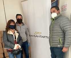 Empresa TransAntartic realiza donación a vecinos de Ancud