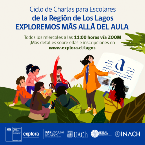 «Exploremos más allá del Aula»: Invitan a escolares a inscribirse a ciclo de charlas virtuales