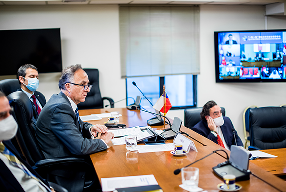 Covid-19: Canciller de Chile sostuvo videoconferencia con 25 países en el marco de la Iniciativa de la Franja y la Ruta