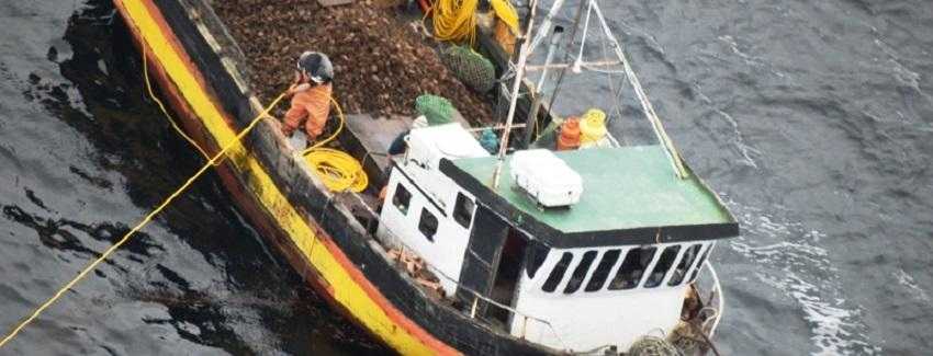 Sernapesca detecta embarcaciones operando ilegalmente en la región de Aysén