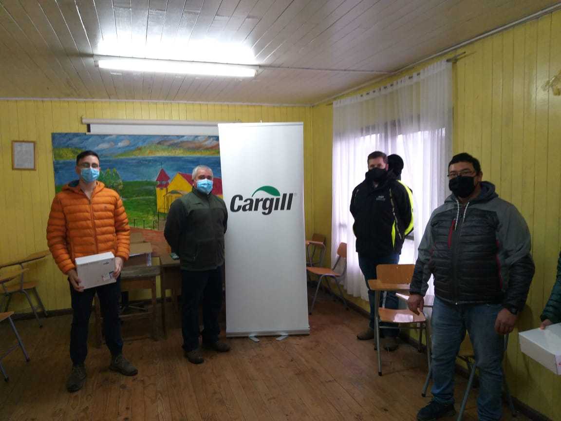 Cargill dona conectividad inalámbrica a 170 familias Coronel y Colaco