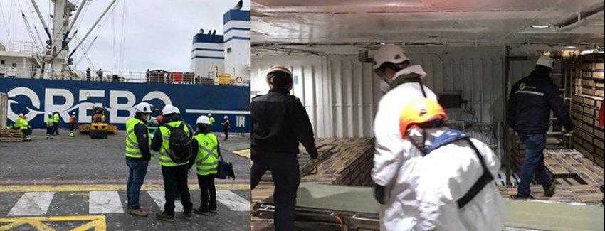 Fiscalizan nave rusa en puertos de Valparaíso e Iquique