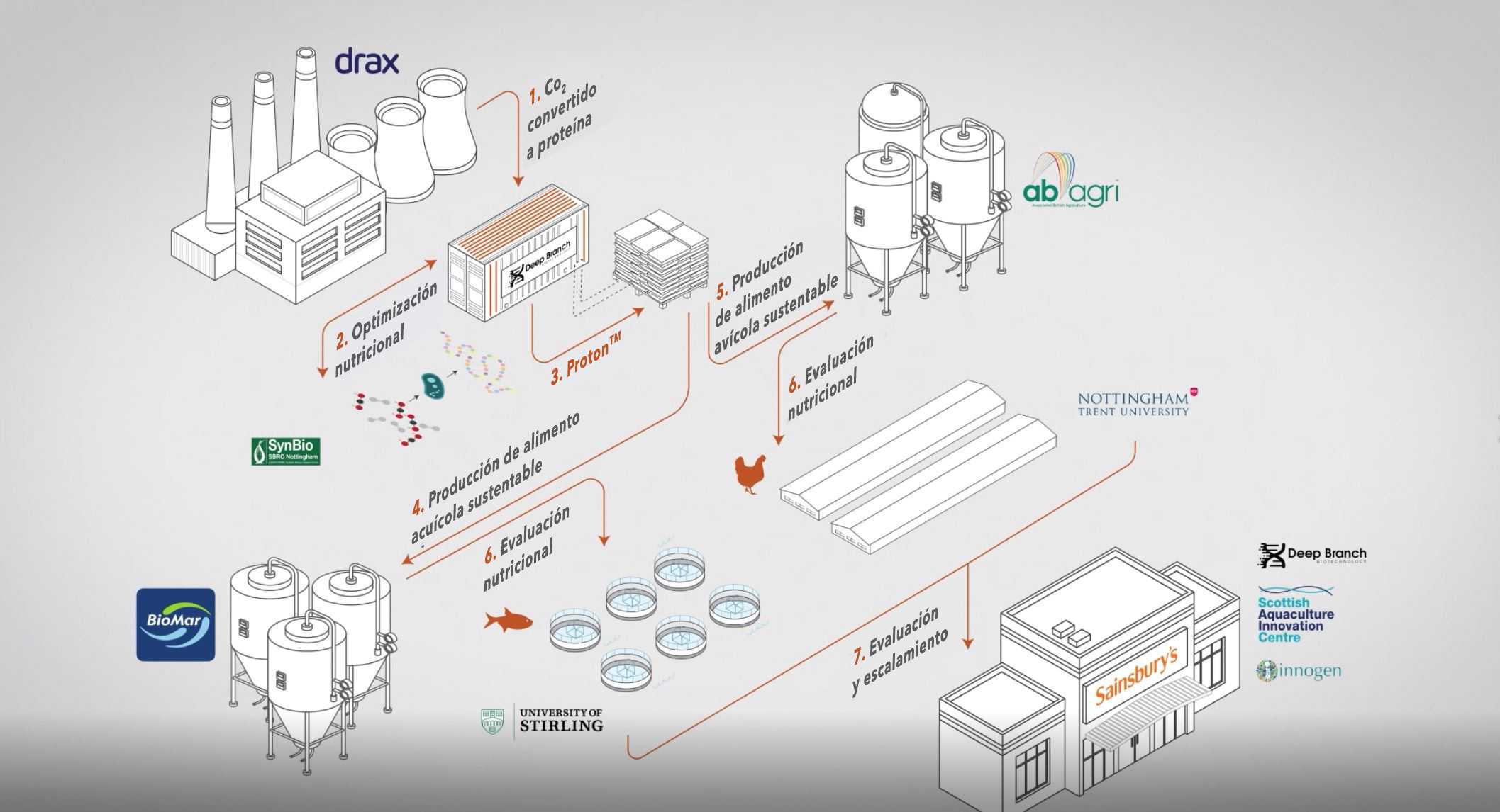 [+VIDEO] BioMar participa en proyecto React-First: De emisiones negativas de CO2 a una fuente de proteínas beneficiosa