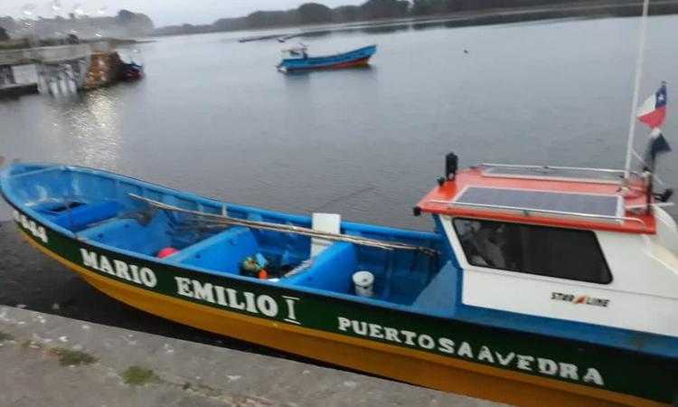 Navegación más segura: Paneles solares entregarán energía de reserva a embarcaciones pesqueras de La Araucanía