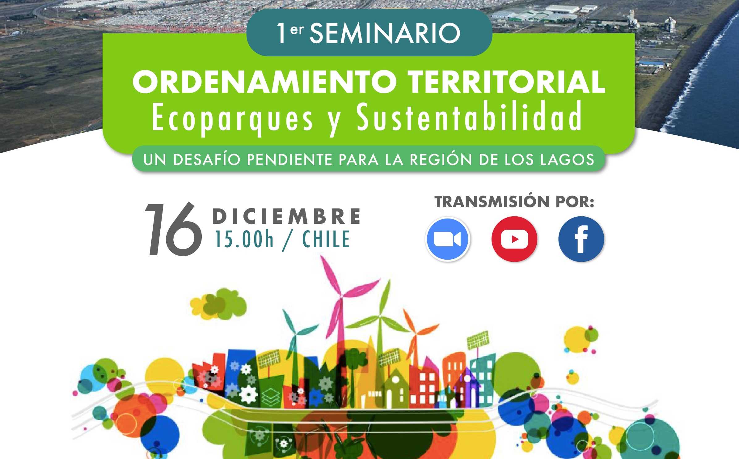 Este miércoles: Realizarán seminario sobre “Ordenamiento territorial, ecoparques y sustentabilidad”