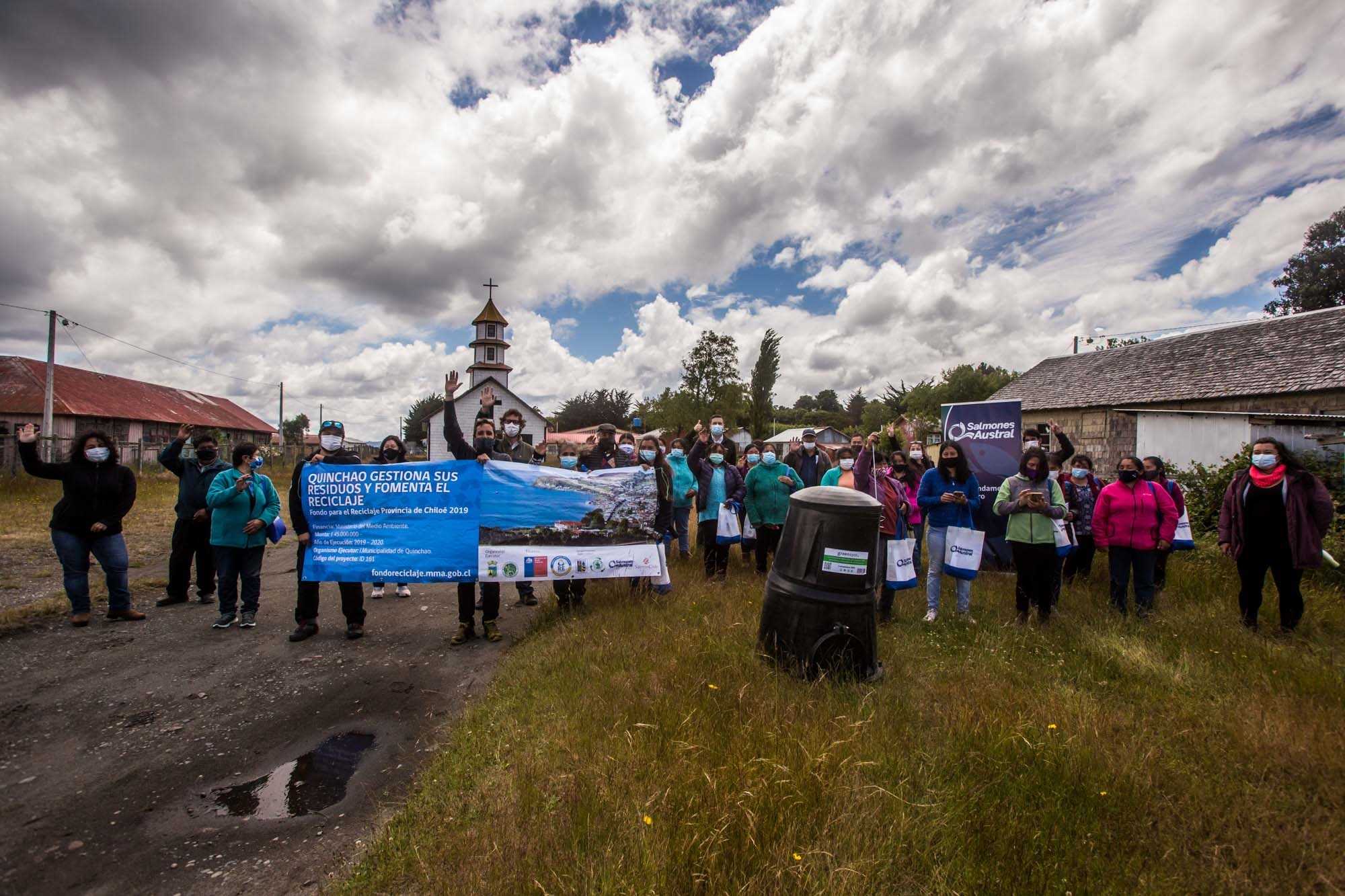 Economía circular: Lanzan programa de compostaje en islas de Chiloé
