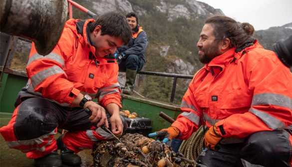 Científicos rescataron boya oceanográfica que estuvo sumergida más de dos años en el estrecho de Magallanes