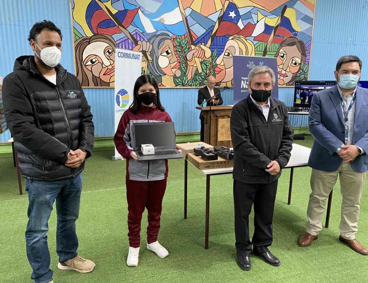 Australis y Movistar se unen para apoyar la conectividad de niños de Puerto Natales