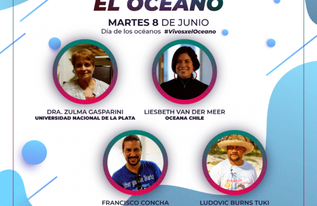 «Vivos x el Océano»: Segunda edición del evento virtual chileno que celebra el Día Mundial de los Océanos (foto Mar y Ciencia)