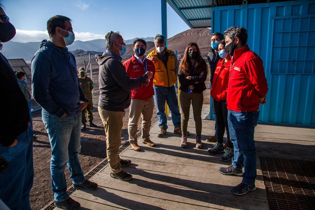 Antofagasta: Autoridades visitaron instalaciones de proyecto que une acuicultura y minería