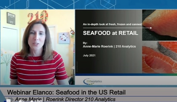 Seminario de Elanco: Experta analizó las tendencias para el seafood en Estados Unidos