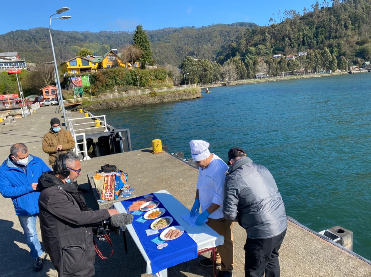 Blumar y Propescado entregaron 600 almuerzos solidarios con proteínas marinas en Corral
