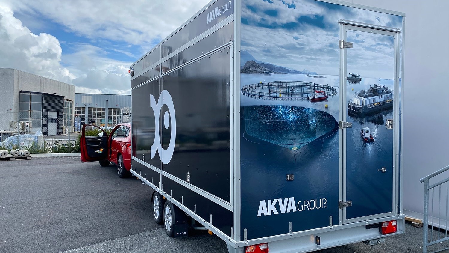Inédito stand rodante: El grupo AKVA amplía Aqua Nor por al menos un año