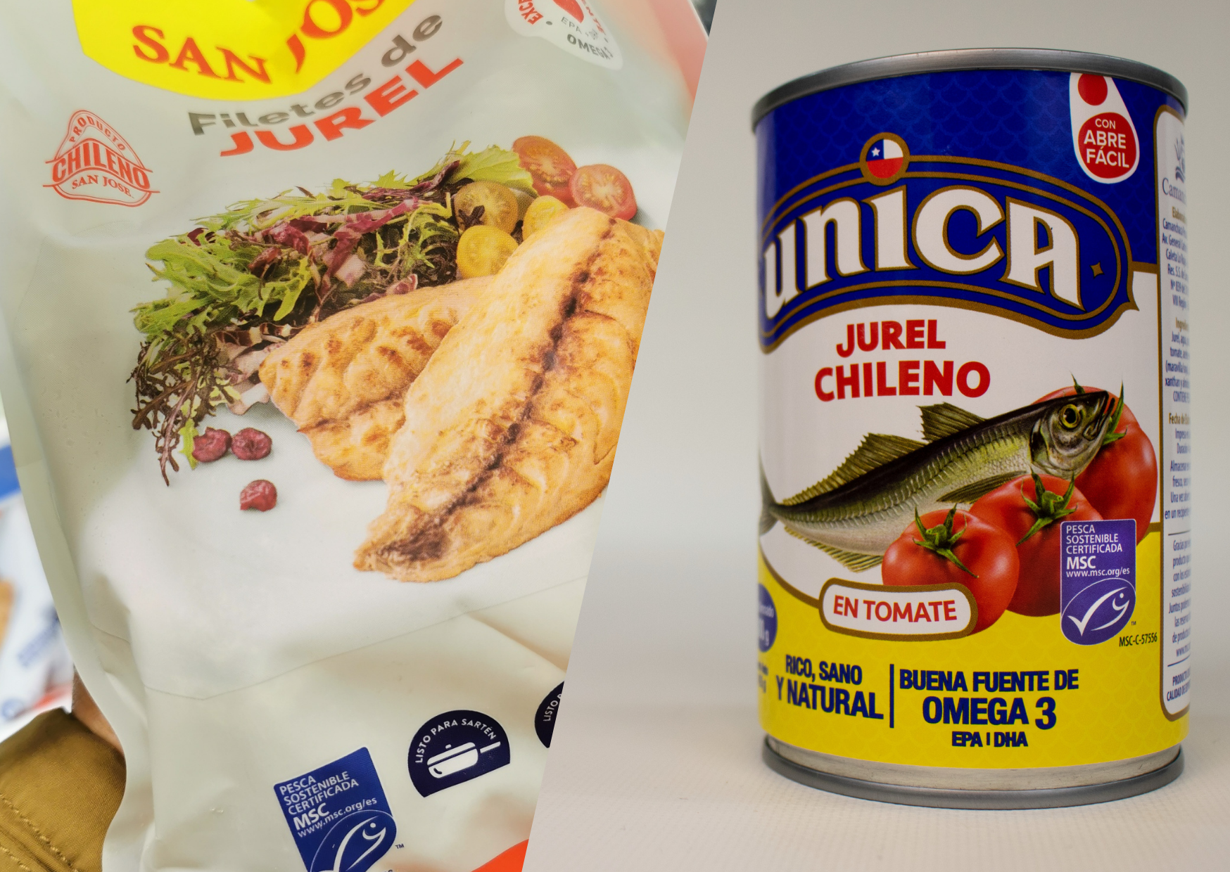 Productos de jurel cuentan con sello que acredita sustentabilidad en el mercado chileno