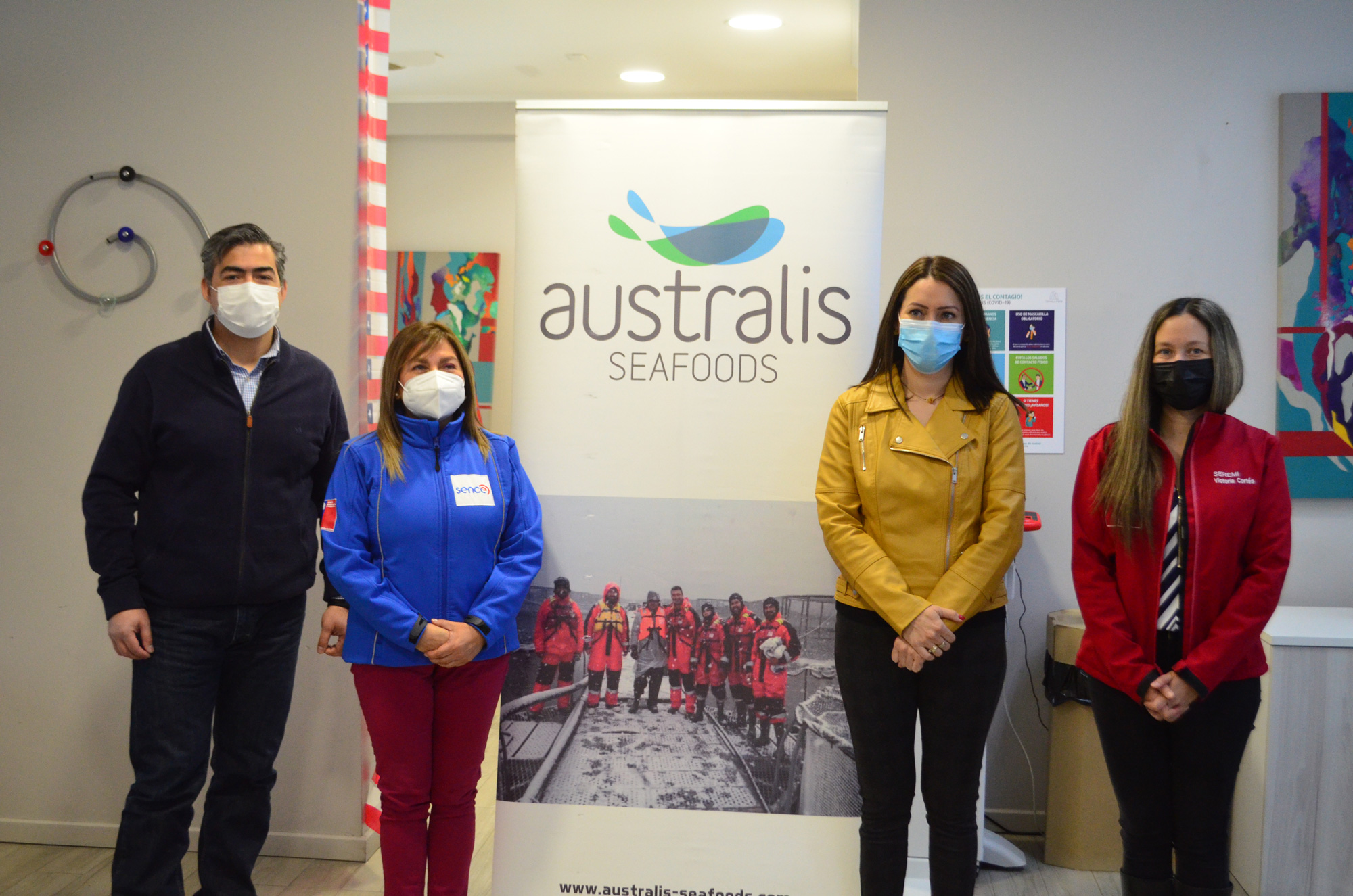 Seremi del Trabajo visitó planta Torres del Paine de Australis