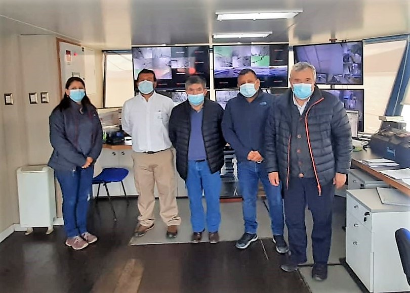 Dirigentes de Corepa visitaron instalaciones de Blumar en Magallanes