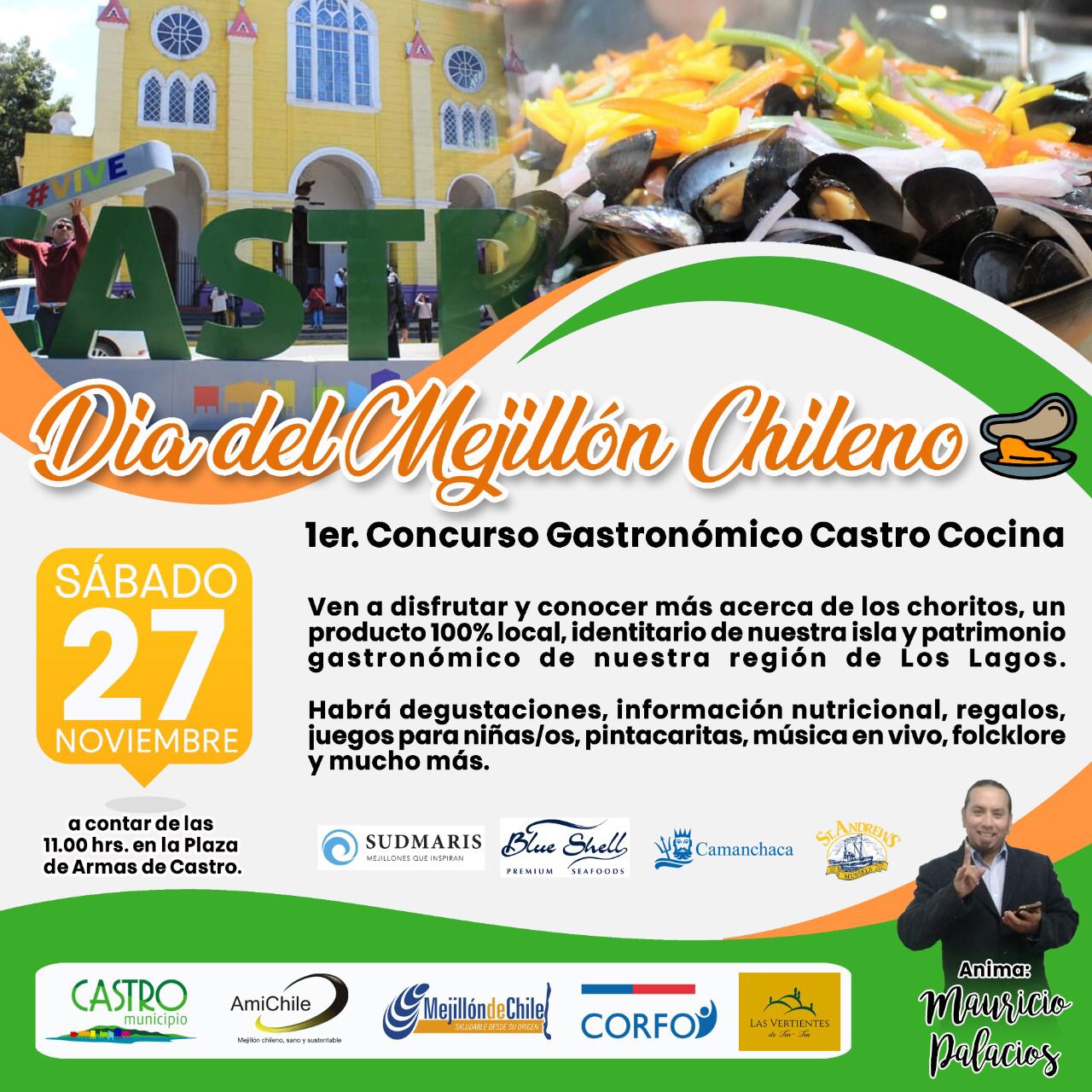 Invitan a participar de una nueva versión del “Día del Mejillón Chileno”