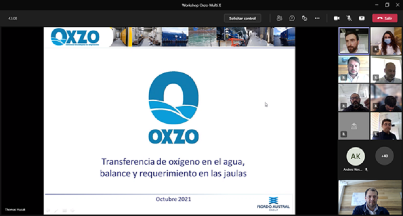 Oxzo debuta con workshop sobre uso de oxígeno en la producción de salmones