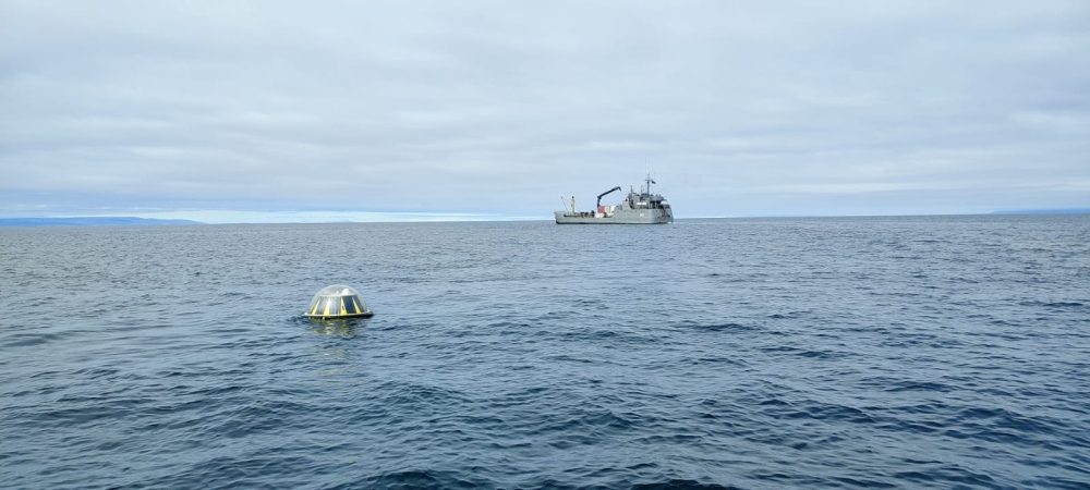 SHOA instaló primera boya de oleaje Triaxys en el Estrecho de Magallanes