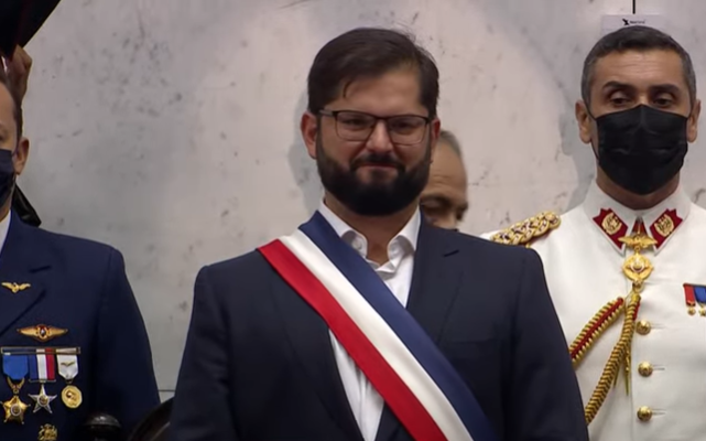 Gabriel Boric llega a la Presidencia de Chile