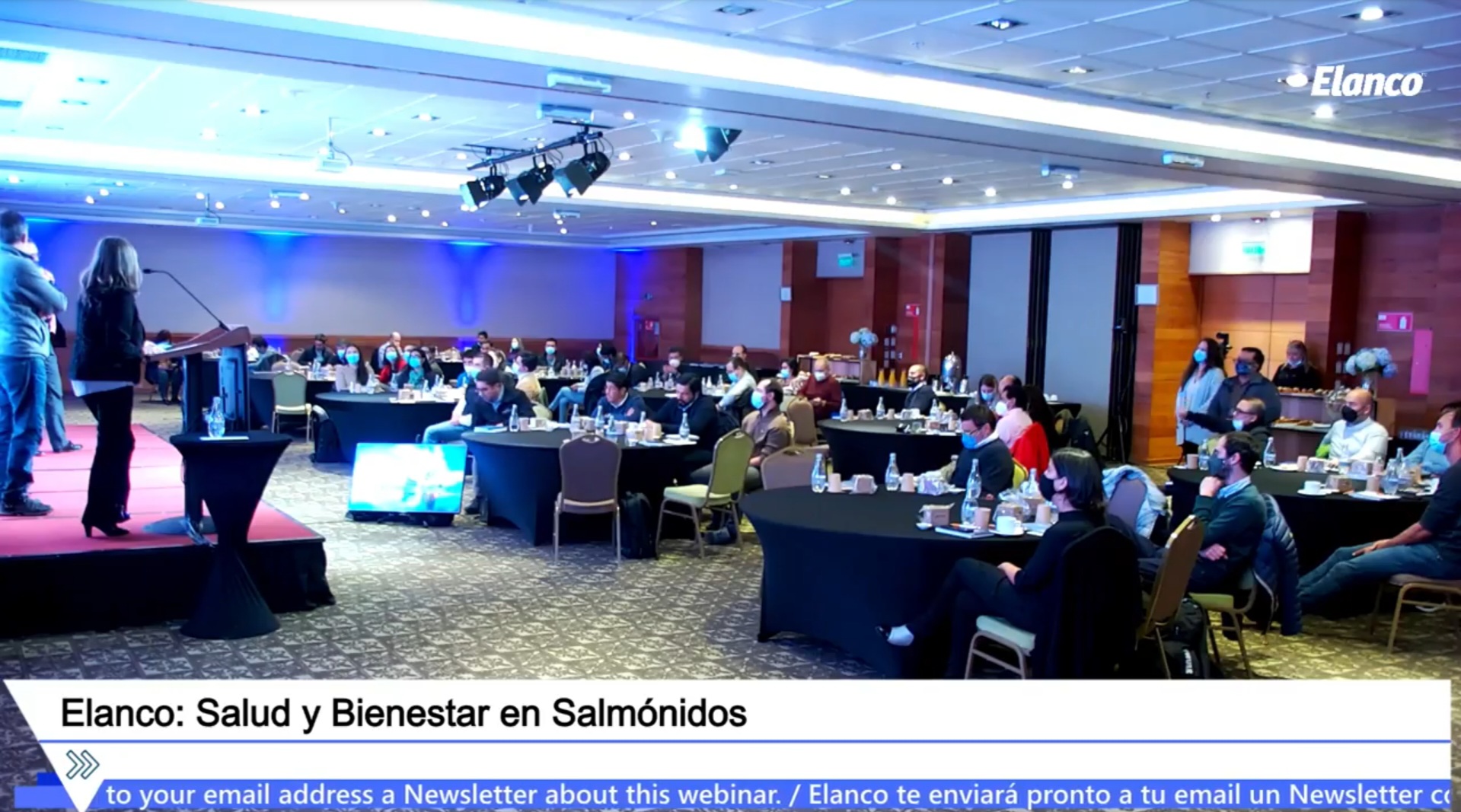 Con éxito se desarrolló seminario sobre Salud y Bienestar en Salmónidos organizado por Elanco