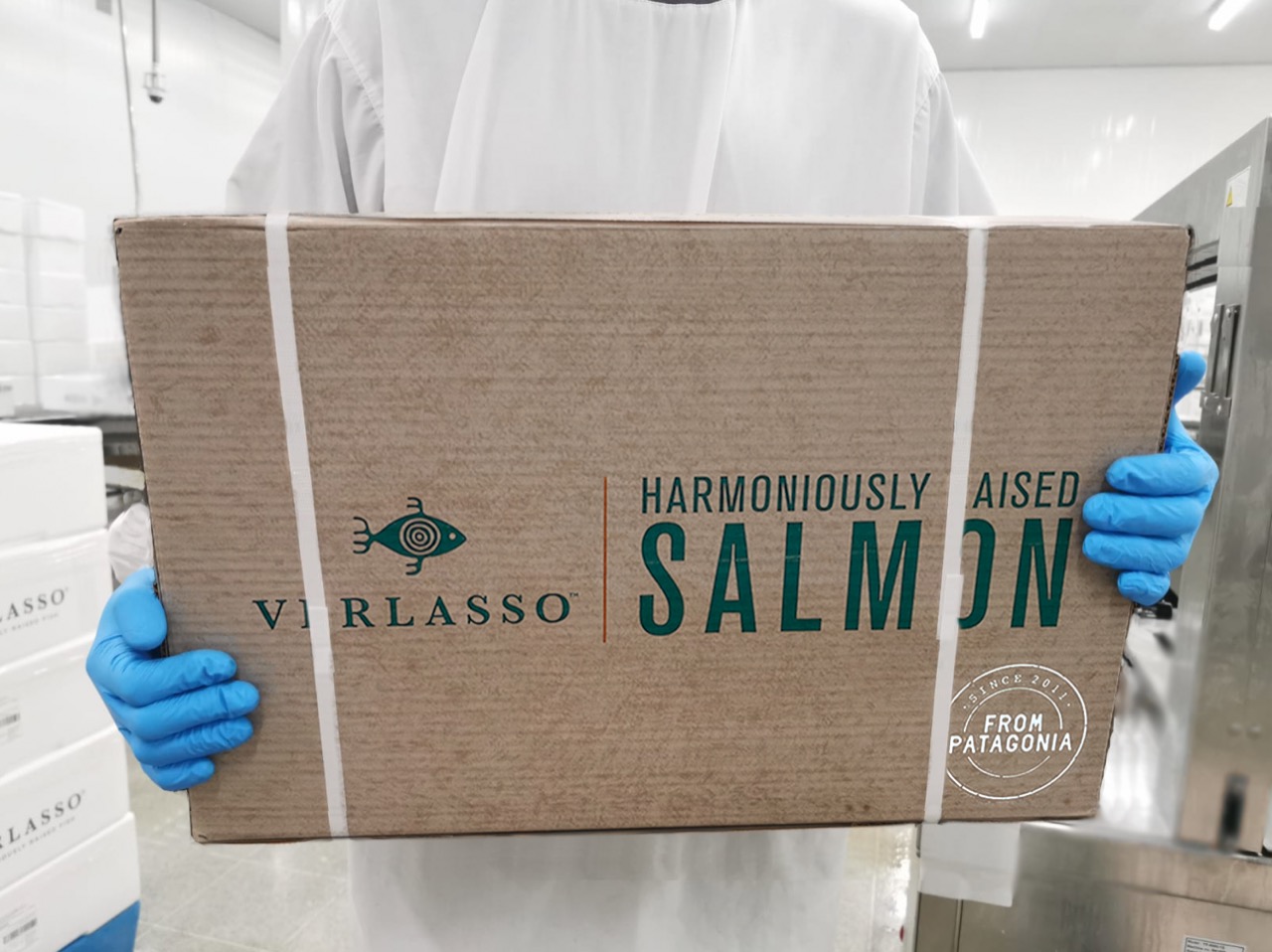 Verlasso dice adiós al poliestireno y distribuirá salmón fresco en cartón reciclable