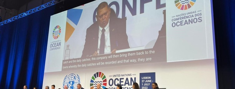 Con énfasis en el desarrollo sostenible: Subpesca participa en la Conferencia de los Océanos de la ONU