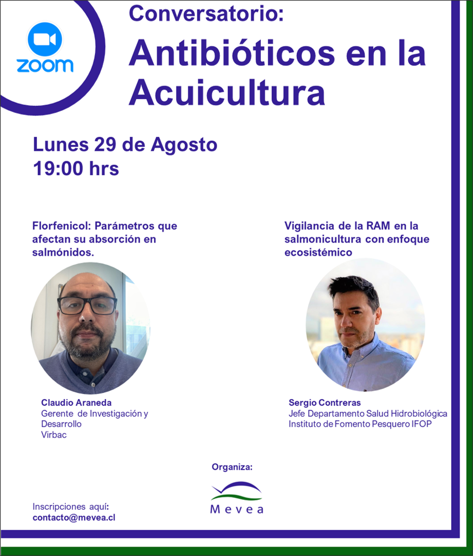 Conversatorio: Expertos analizarán el uso de antibióticos en la acuicultura