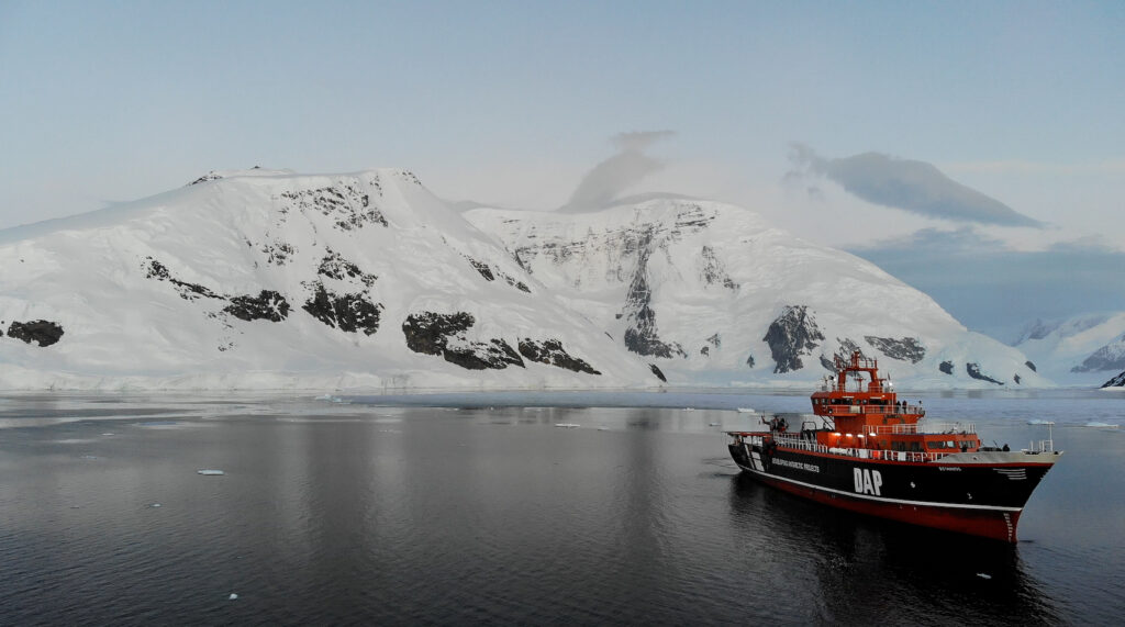 Antártica: Campaña marítima investigó genética de pingüinos, ecología de moluscos y huella de carbono negro