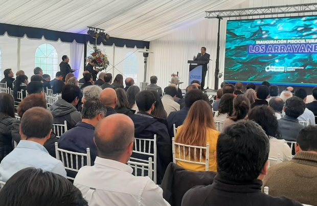 Inauguración Pisicultura Salmones Austral Gastón Cortez (B2B Media Group)