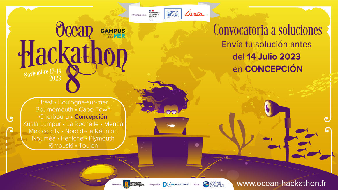 Invitan a participar en competencia científica y tecnológica Ocean Hackathon 2023