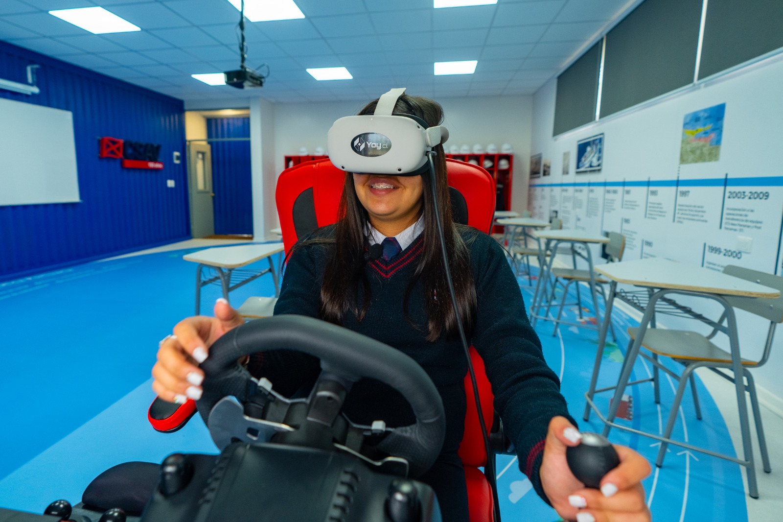 Sala de operación portuaria con realidad virtual beneficiará a más de 200 estudiantes