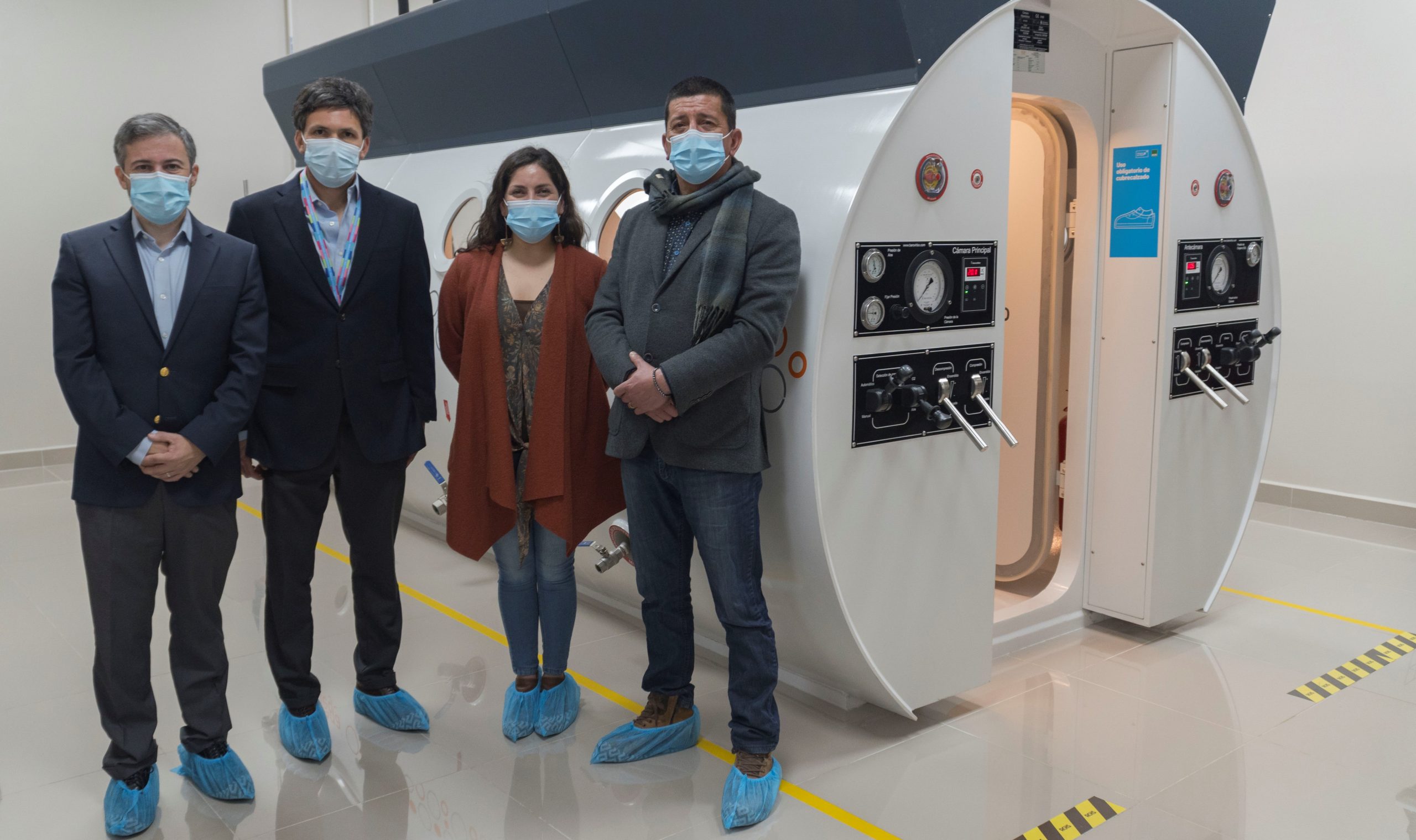 ACHS inaugura cámara hiperbárica en la región de Aysén