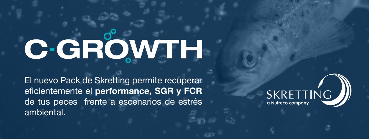 C-Growth de Skretting presenta resultados en performance y crecimiento compensatorio de peces