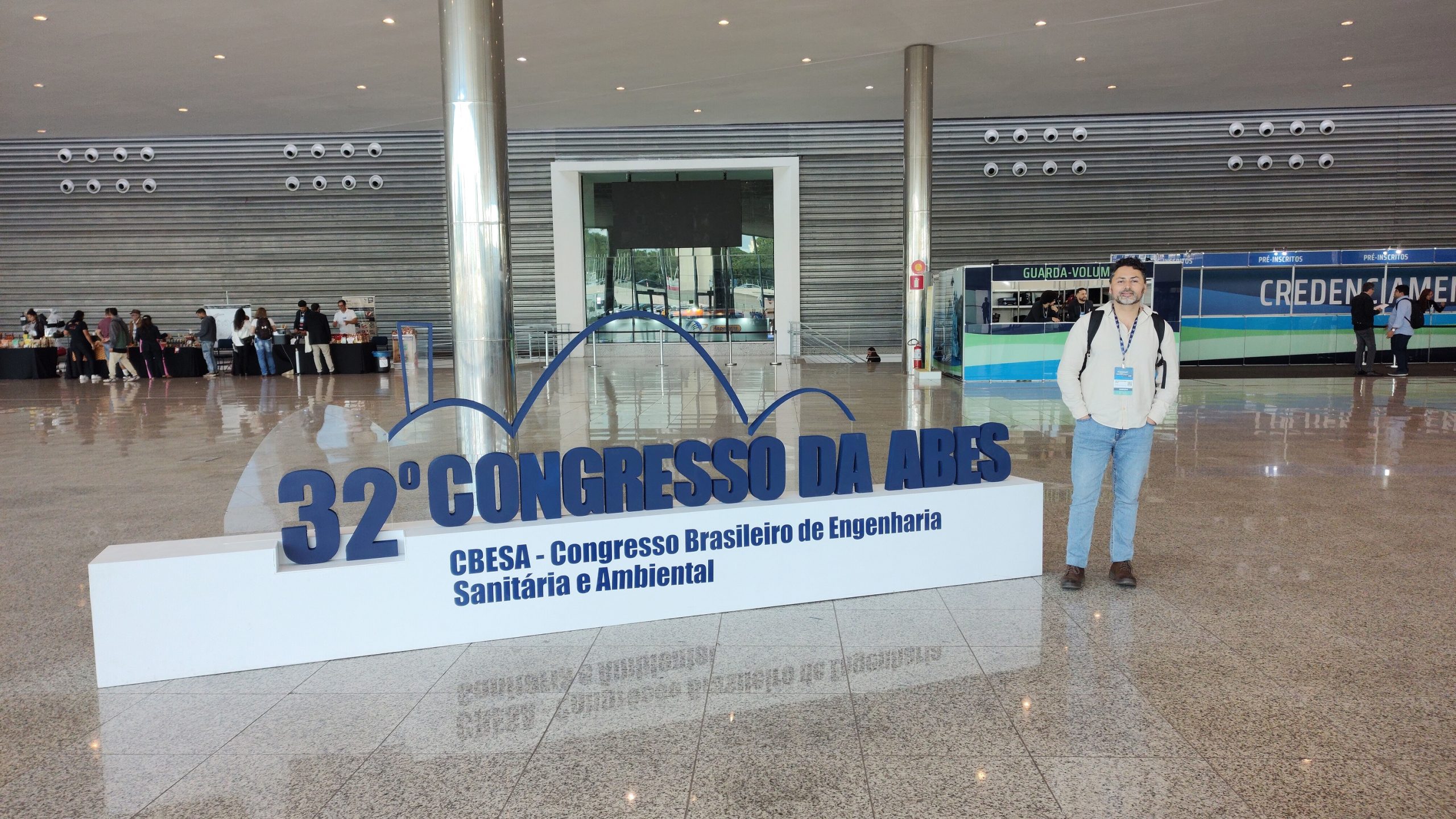 Académico UACh participó en el 32º Congreso Brasileño de Ingeniería Sanitaria y Ambiental