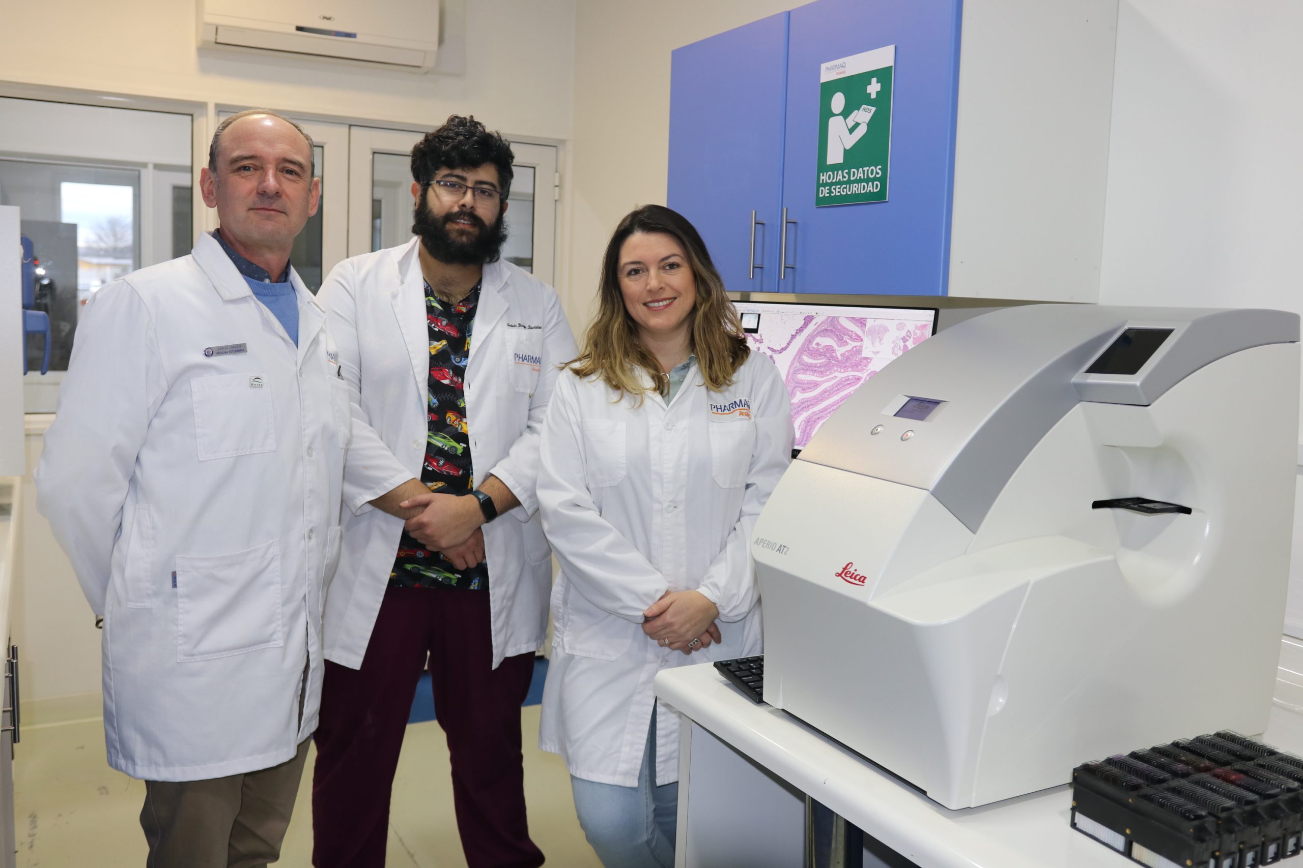 Con moderno Scanner Pharmaq amplía capacidad de digitalización de imágenes histológicas