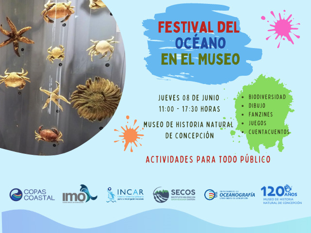 Museo de Historia Natural y Centros en Ciencias Marina celebrarán Festival del Océano