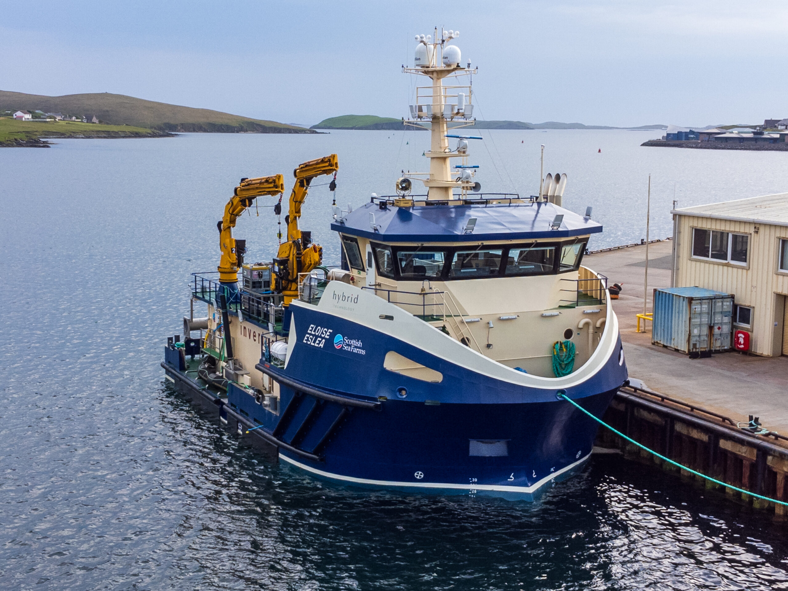 Scottish Sea Farms pone en funcionamiento un buque de tratamiento de última generación