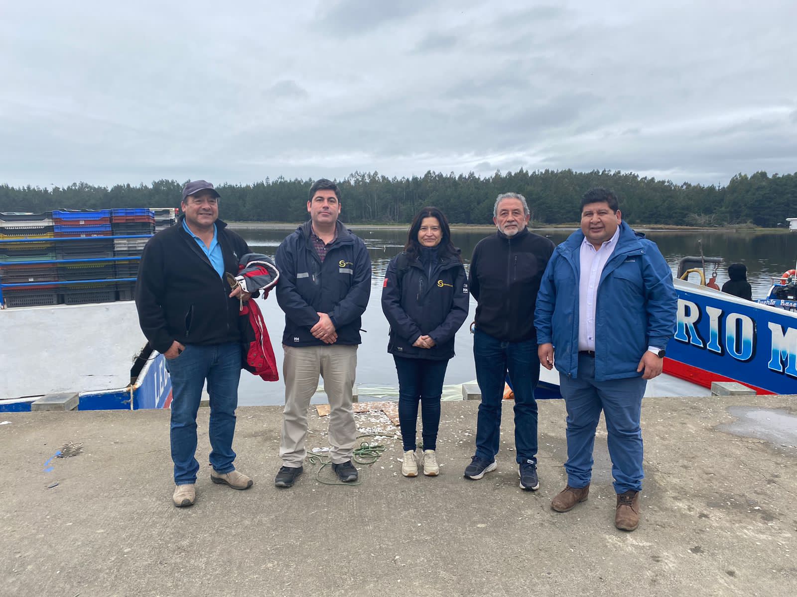 Pescadores Artesanales de Toltén se reúnen con Sernapesca por temas de fiscalización