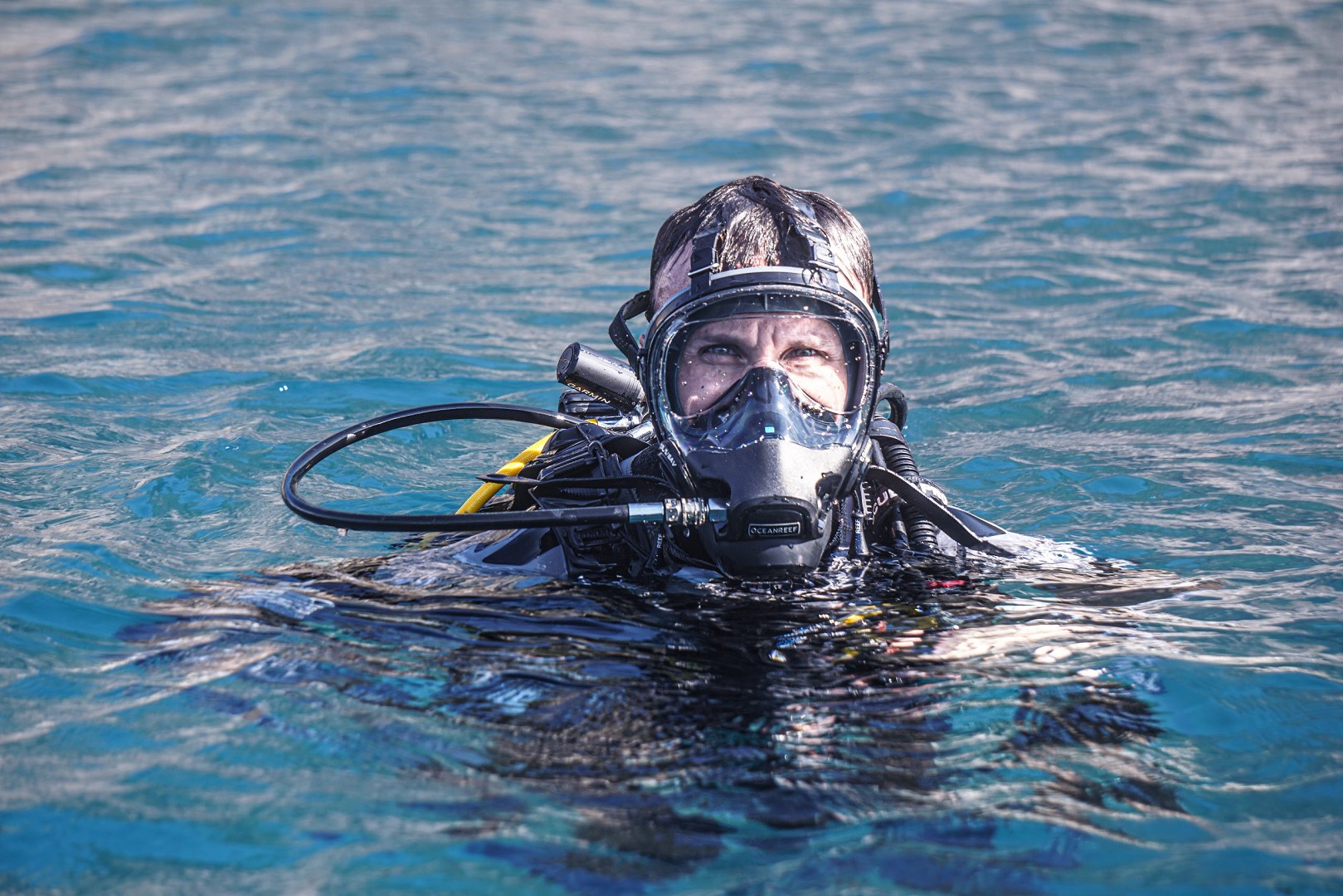 Mariscope y OceanReef ofrecerán máscaras faciales de buceo y equipos de comunicación submarina