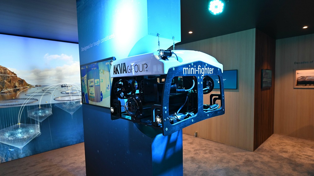 AKVA presentó nuevo ROV con inspecciones costo efectivas para redes en Aqua Nor