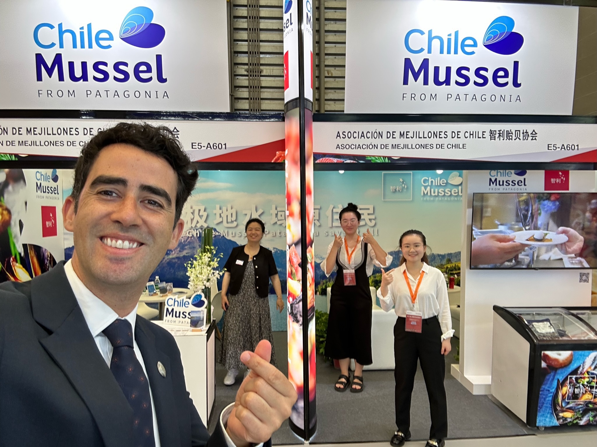 Chile Mussel posiciona al mejillón chileno en Feria Internacional de Productos Marinos de Shanghai