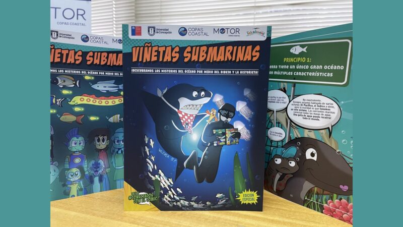 Copas Coastal publica con éxito libro de cómics realizado por niñas, niños y adolescentes del Biobío