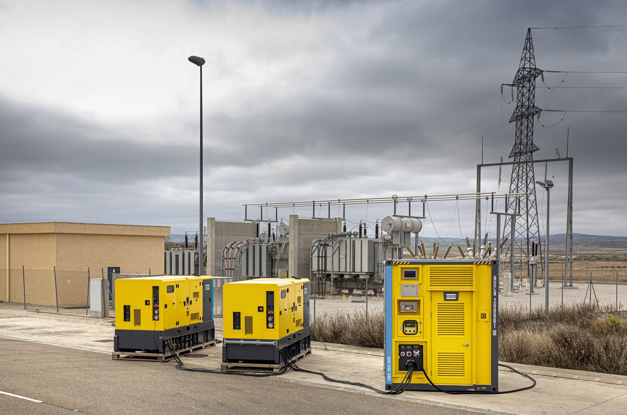 Atlas Copco amplía su cartera de sistemas de almacenamiento de energía
