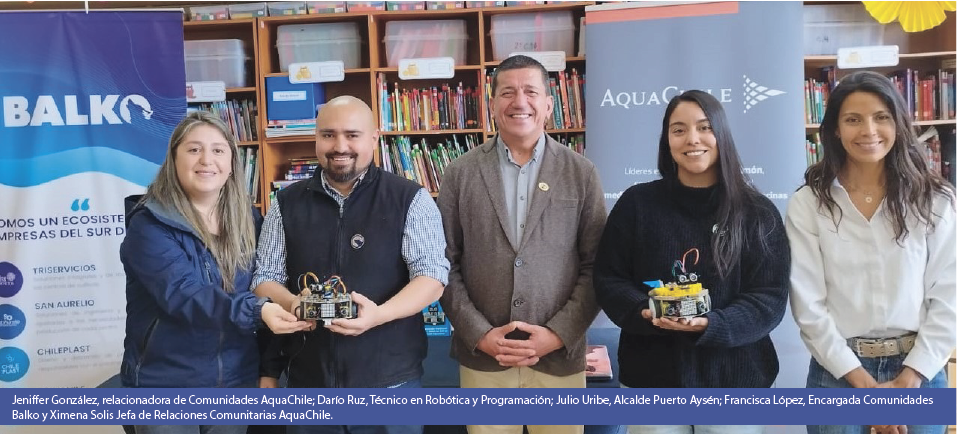Realizan capacitaciones de robótica educativa en Puerto Aysén