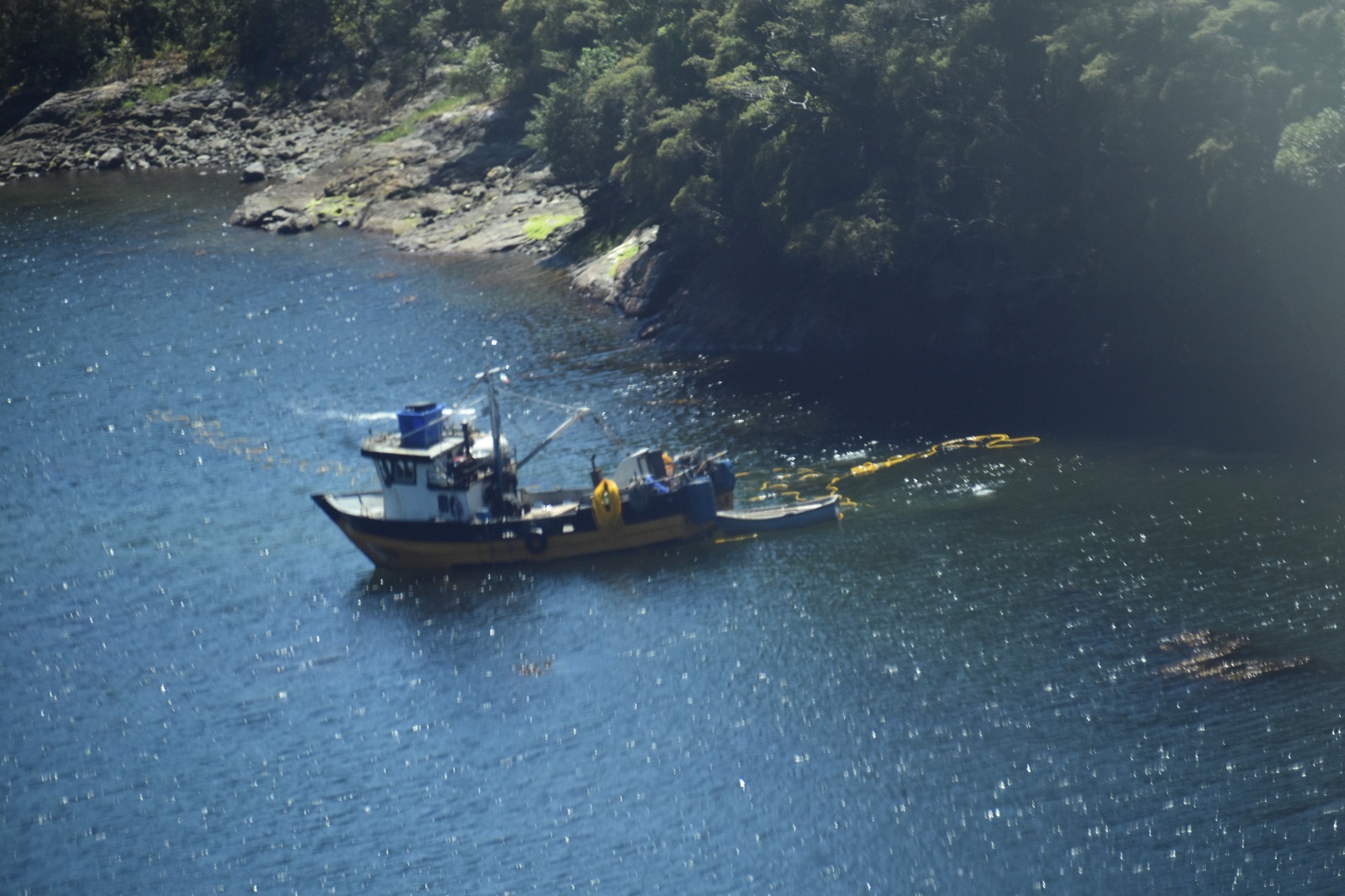 Sorprenden a siete embarcaciones pesqueras operando ilegalmente en Aysén