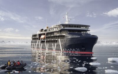 Turismo al Polo Sur: Asenav y Antarctica21 inician construcción de lujoso crucero híbrido-eléctrico